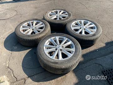 Cerchi in lega Nissan Qashquai 2015 17 pollici