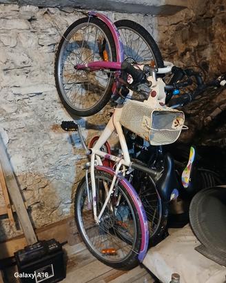 bicicletta rosa per bambini 8-10 anni