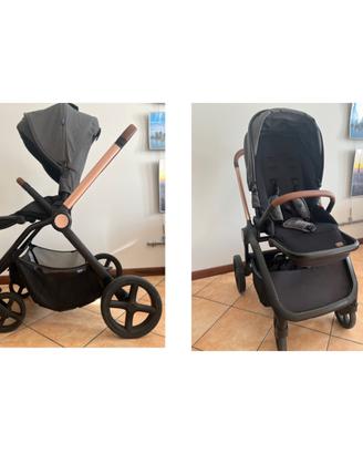 Passeggino Trio Chicco Mysa + Base 360 + Accessori