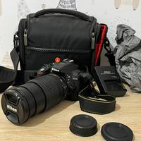 Fotocamera Nikon Reflex D5300 + Accessori