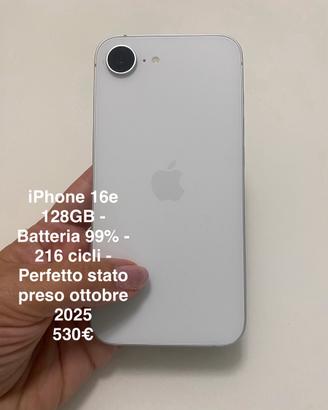 Iphone 16e 128gb