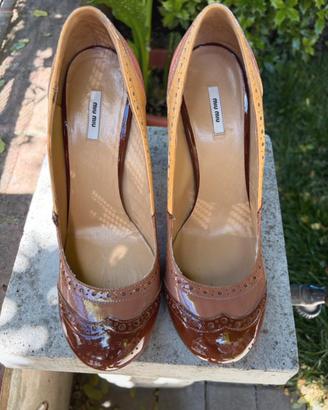 Scarpe con tacco vintage Miu Miu