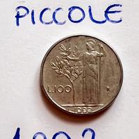 Moneta piccola 100 lire