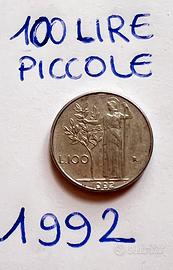 Moneta piccola 100 lire