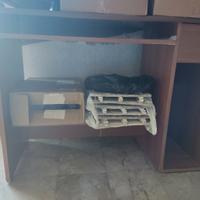 Scrivania PC colore noce