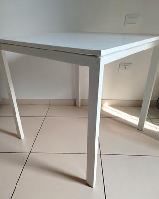 Tavolo bianco ikea Melltorp 75x75cm 