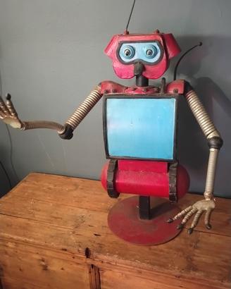 statua omino vintage 