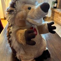 Marionetta/Peluche forma di riccio Trudi 25 cm