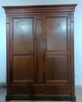 Armadio in legno massello shisham indiano