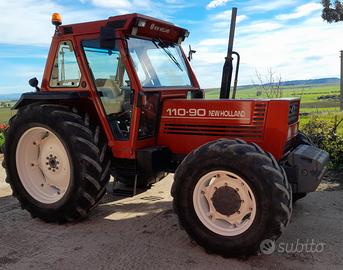 trattore agricolo New Holland 110/90 anno 2001