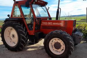 trattore agricolo New Holland 110/90 anno 2001