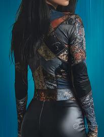 Elegante T-shirt a maniche lunghe da Donna