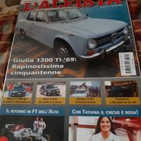 L'Alfista Numero 1 rivista auto Giulia Pasolini