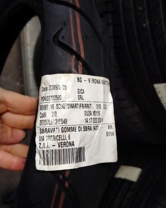1 GOMMA 90/80R16 Dunlop Scootsmart