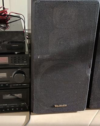 stereo Technics anni '80 con casse Technics