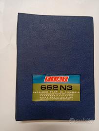 Autocarro FIAT 662 N3 Catalogo Ricambi originale
