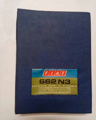 Autocarro FIAT 662 N3 Catalogo Ricambi originale