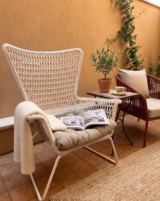 Poltrona stile scandinavo moderno