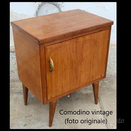mobiletto - comodino vintage originale '50 '60