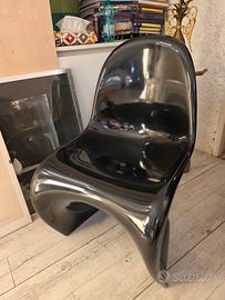 Verner Panton poltrona anni 70 vintage originale