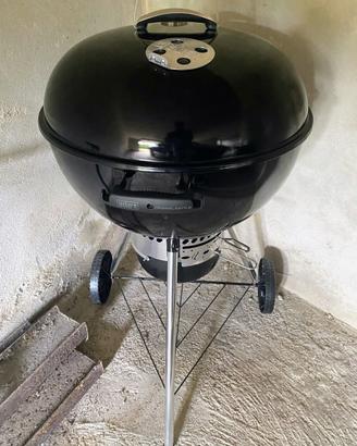 Barbecue Weber Kettle 57 a carbone