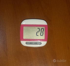 CONTAPASSI ELETTRONICO DA TASCA TASCABILE 