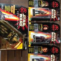 STAR WARS personaggi e comm Talk vintage anni 90