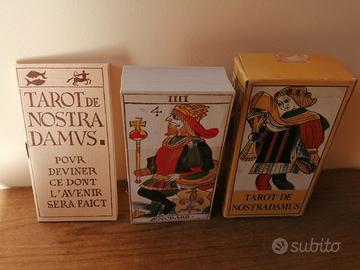 Tarocco tarot de NOSTRADAMUS HERON FRANCE anni 80