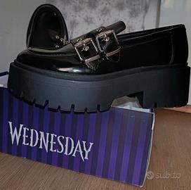Mocassini Wednesday Nevermore Academy - Taglia 39.