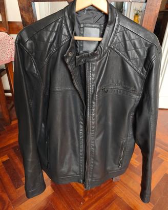 Chiodo similpelle Only & Sons taglia XL 