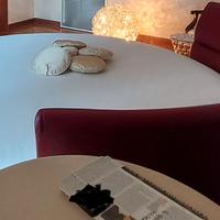 Letto Lullaby Poltrona Frau in pelle