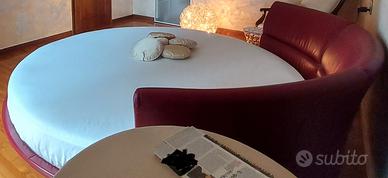 Letto Lullaby Poltrona Frau in pelle