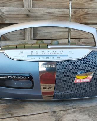 Radio Stereo Cassetta portatile Aiwa Boombox