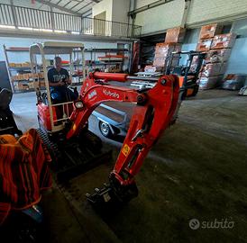 kubota u17-3a3 carro variabile+3benbe+1 marte