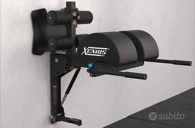 panca GHD xenios reclinabile addominali, bambe