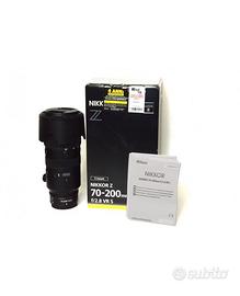 Nikon 70-200 f2.8 Z