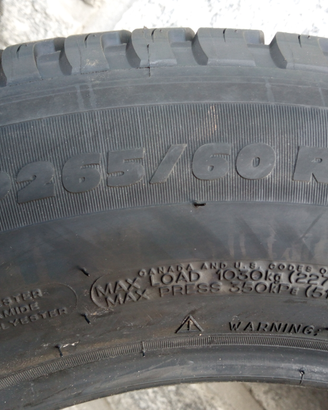 Gomma Michelin 265 60 r18