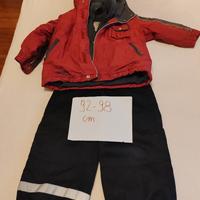  completo sci 92/98 cm