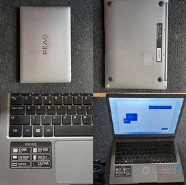 PEAQ notebook Slim S132 gray