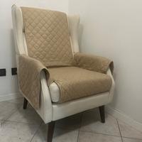 Poltrona beige chiaro