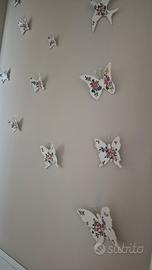 Le farfalle in ceramica 