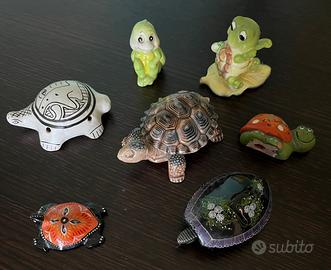 Collezione 7 tartarughe nuove