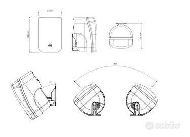 RCF - MQ 50 - DIFFUSORE COMPATTO A 2 VIE