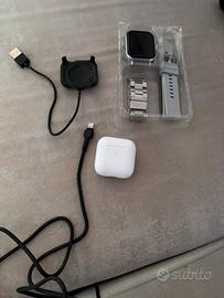 Auricolari +  orologio