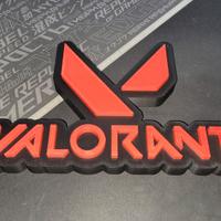 Logo Valorant 3D
