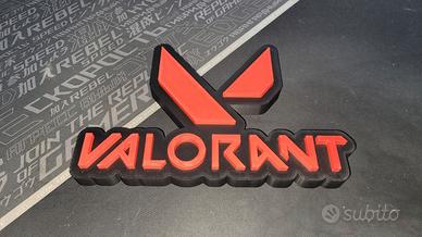 Logo Valorant 3D