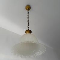 Lampadario antico bianco