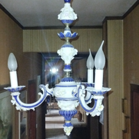 Lampadario vintage Capodimonte