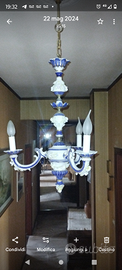 Lampadario vintage Capodimonte