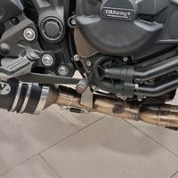 scarico arrow con collettori roads mt07